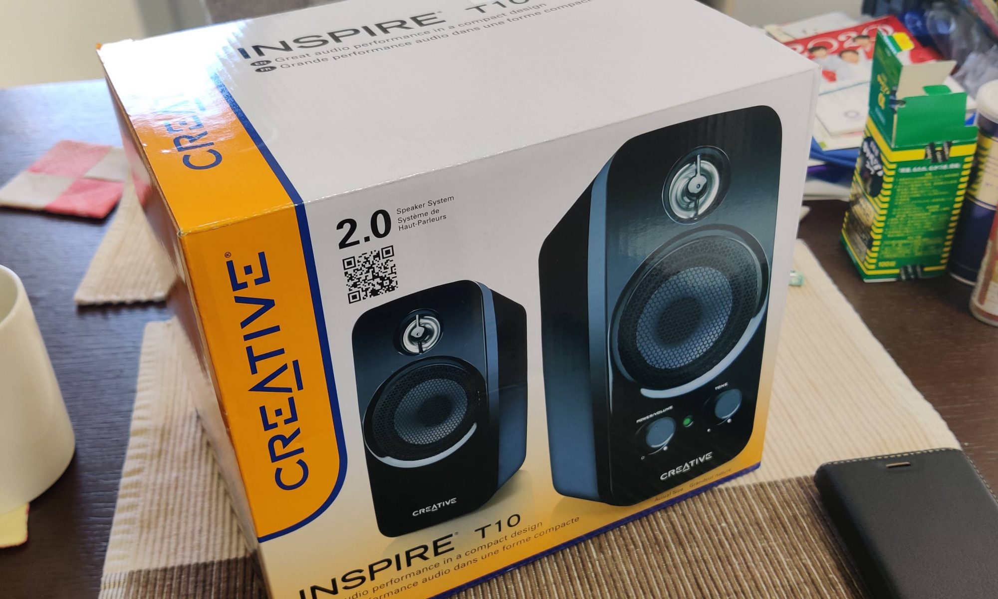 パソコンのスピーカーとしてcreative Inspire T10を買いました すたじお くろす