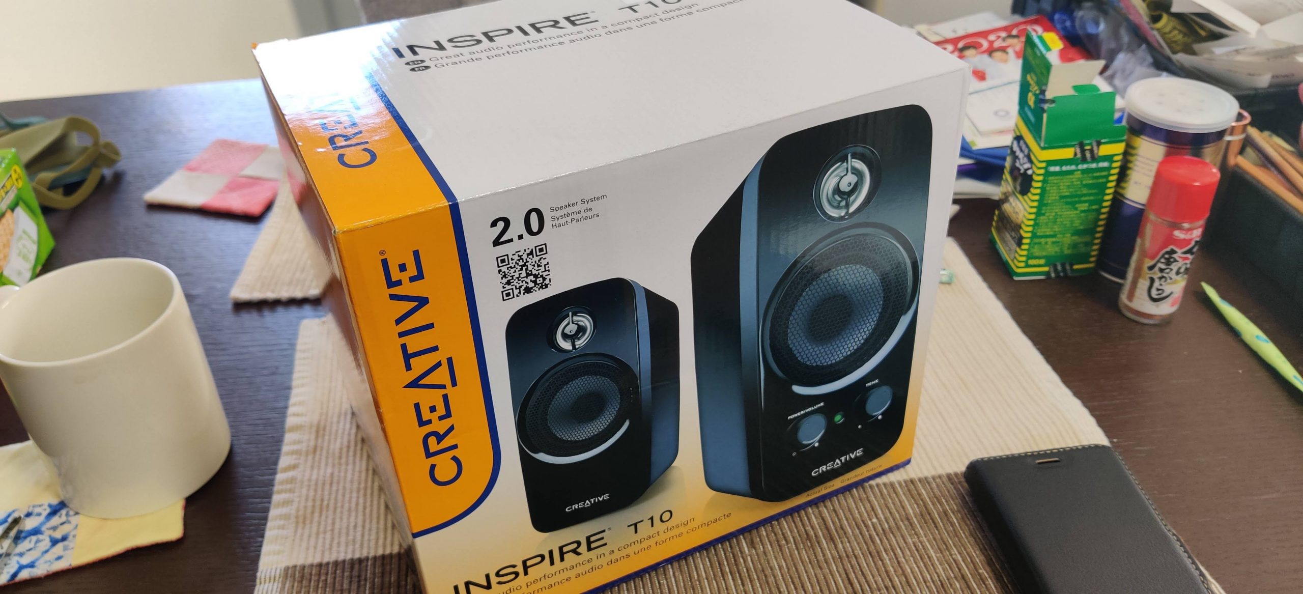 パソコンのスピーカーとしてcreative Inspire T10を買いました すたじお くろす